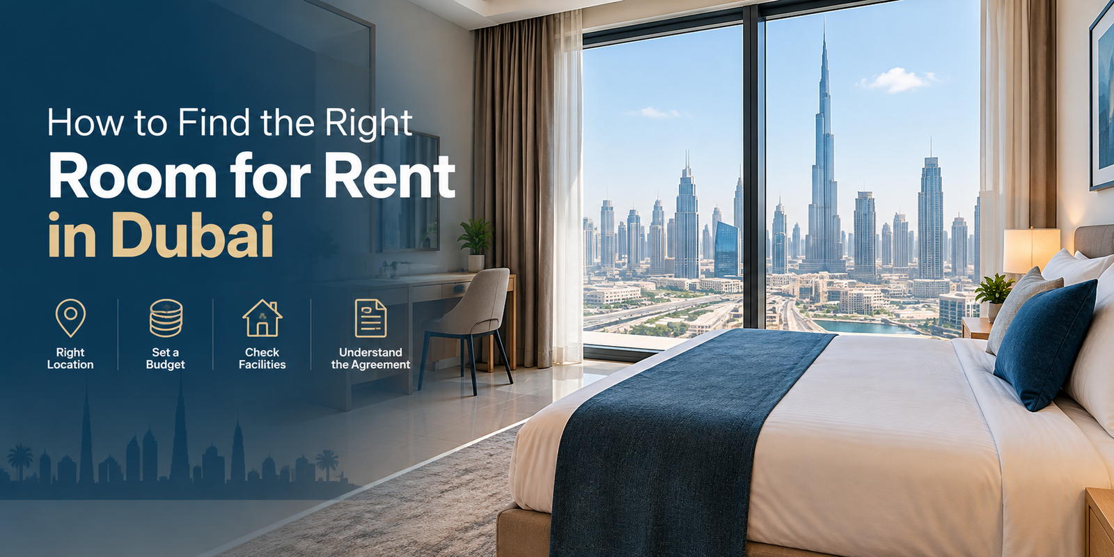 How to Find the Right Room for Rent in Dubai